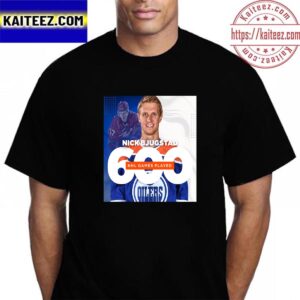 Nick Bjugstad 600 NHL Games Played With Edmonton Oilers Vintage T-Shirt
