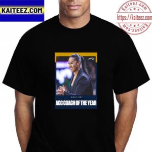 Niele Ivey Is The 2023 ACC Womens Basketball Coach Of The Year Vintage T-Shirt