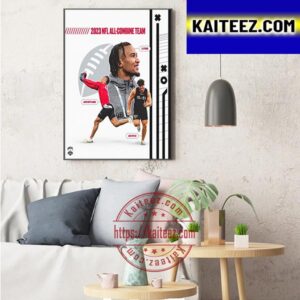 Ohio State Football x 2023 NFL All Combine Team Art Decor Poster Canvas