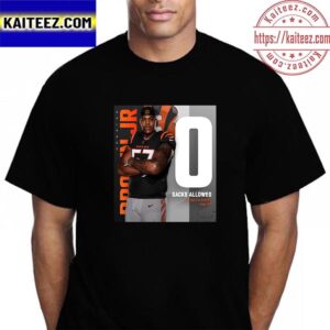 Orlando Brown Jr 0 Sacks Allowed In 2022 Playoffs Per PFF Cincinnati Bengals NFL Vintage T-Shirt