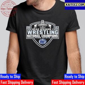Penn State Nittany Lions 2023 NCAA Wrestling National Champions Vintage T-Shirt