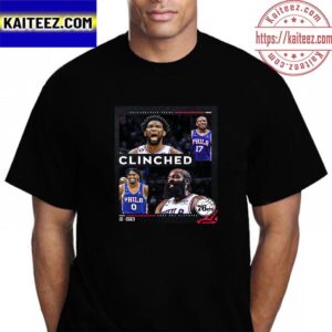 Philadelphia 76ers Clinch A Spot In The 2023 NBA Playoffs Vintage T-Shirt