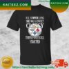 San Francisco 49ers All Summer Long She Was A Sweet Classy Lady Then Football Started T-shirt