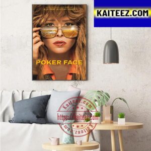 Poker Face First Season Official Poster Art Decor Poster Canvas