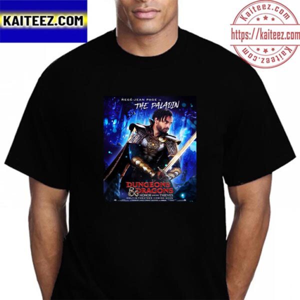 Rege Jean Page Is The Paladin In Dungeons And Dragons Honor Among Thieves Vintage T-Shirt