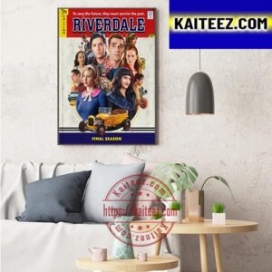 Riverdale The Final Season Official Poster Art Decor Poster Canvas