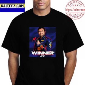 Sergio Perez Wins The 2023 Saudi Arabian GP Vintage T-Shirt