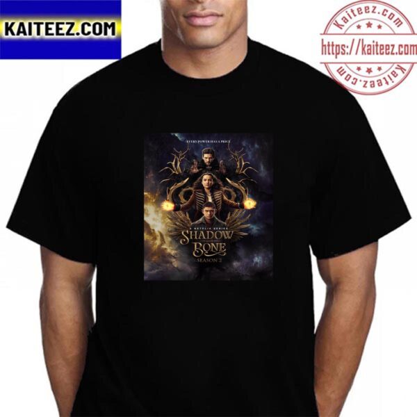 Shadow And Bone Season 2 Official Poster Movie Vintage T-Shirt