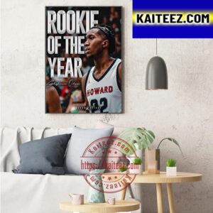 Shyheim Odom Is 2023 MEAC Rookie Of The Year Art Decor Poster Canvas