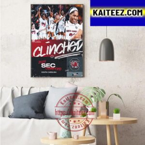 South Carolina Womens Basketball Are 2023 SEC Champions Art Decor Poster Canvas