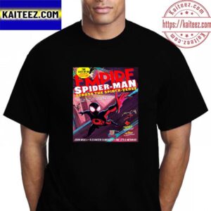 Spider Man Across The Spider Verse On The Cover Of Empire Magazine Vintage T-Shirt