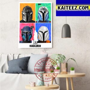 Star Wars The Mandalorian Season 3 Art Inspired Art  Decor Poster Canvas