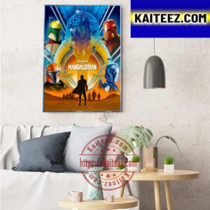 Star Wars The Mandalorian Season 3 Art Inspired New Poster Art  Decor Poster Canvas