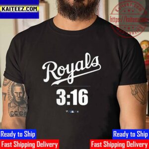 Stone Cold Steve Austin Royal x Kansas City Royals 3 16 Vintage T-Shirt