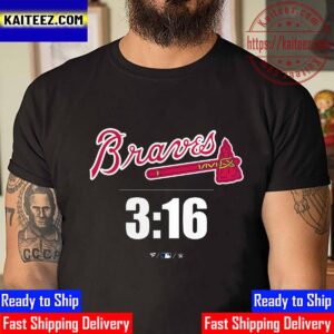 Stone Cold Steve Austin x Atlanta Braves 3 16 Vintage T-Shirt