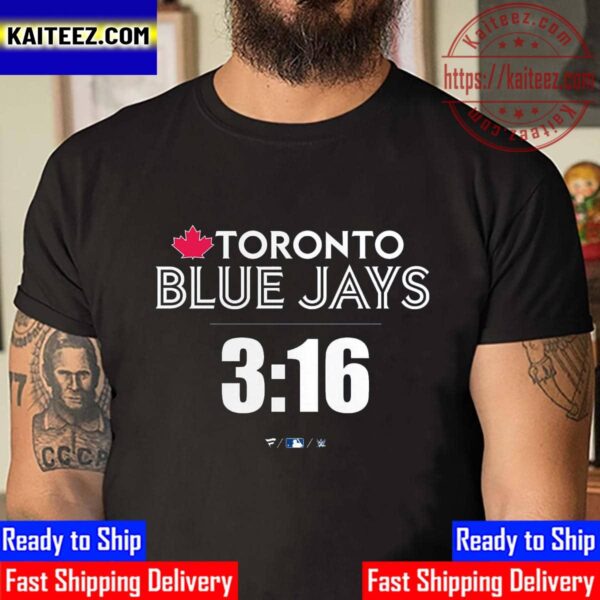 Stone Cold Steve Austin x Toronto Blue Jays 3 16 Vintage T-Shirt