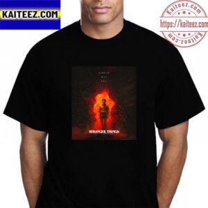 Stranger Things 5 The Final Season New Poster Movie Vintage T-Shirt