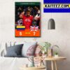 Team Puerto Rico Perfect Game In The World Baseball Classic 2023 Art Decor Poster Canvas