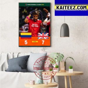 Team Great Britain Secures Its First World Baseball Classic Win Ever Art Decor Poster Canvas