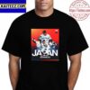 Team Japan Advances 5th Straight World Baseball Classic Semifinal Vintage T-Shirt