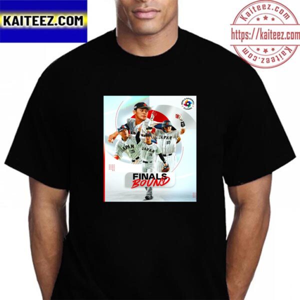 Team Japan Finals Bound 2023 World Baseball Classic Vintage T-Shirt