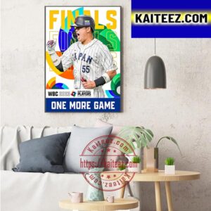 Team Japan In 2023 World Baseball Classic Finals Art Decor Poster Canvas