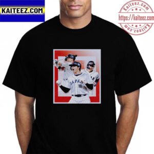 Team Japan Wins The The 2023 World Baseball Classic Champions Vintage T-Shirt