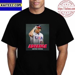Team USA Advances Quarterfinals Of The 2023 World Baseball Vintage Vintage T-Shirt