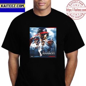 Team USA Baseball Advances To The 2023 WBC Semifinal Vintage T-Shirt