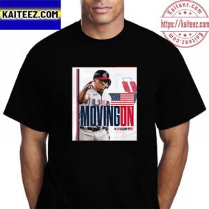 Team USA Baseball Moving On Semifinal 2023 World Baseball Classic Vintage T-Shirt