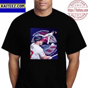 Team USA Vs Team Japan In 2023 World Baseball Classic Championship Finals Vintage T-Shirt