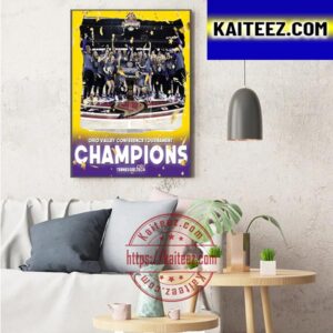 Tennessee Tech Womens Basketball Are 2023 Ohio Valley Conference Tournament Champions Art Decor Poster Canvas