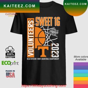 Tennessee Volunteers Sweet 16 Ncaa Division I Men’s Basketball Championship T-shirt