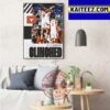 Southern Utah Thunderbirds Womens Basketball Are 2023 WAC Tournament Champions Art Decor Poster Canvas