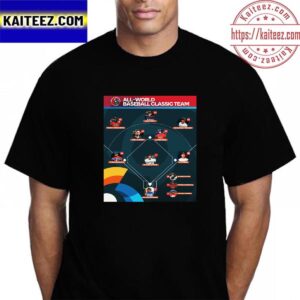 The 2023 All-World Baseball Classic Team Vintage T-Shirt