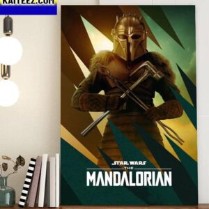 The Armorer In Chapter 17 Of Star Wars The Mandalorian Art Decor Poster Canvas