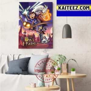 The Owl House Of Disney Art  Decor Poster Canvas