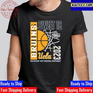 UCLA Bruins 2023 NCAA Mens Basketball Tournament March Madness Sweet 16 Vintage T-Shirt