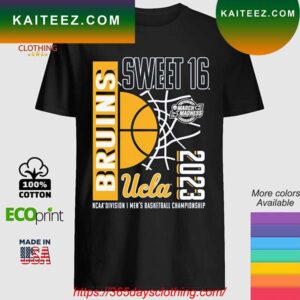 UCLA Bruins Branded 2023 NCAA Men’s Basketball Tournament March Madness Sweet 16 T-shirt