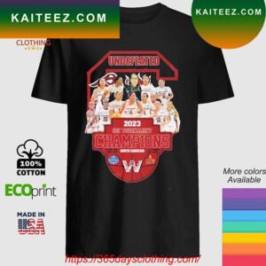 Undefeated 2023 SEC Tournament Champions South Carolina Basketball T-Shirt