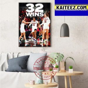 Virginia Tech Womens Basketball 32 Wins In The ACC The Last Two Seasons Art Decor Poster Canvas