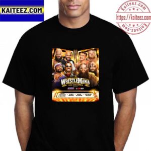 WWE WrestleMania Showcase Fatal 4-Way Tag Team Match Vintage T-Shirt