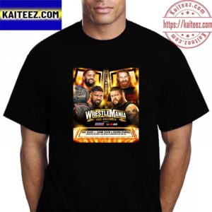 WWE WrestleMania Undisputed WWE Tag Team Championship Match Vintage T-Shirt