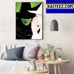 Wicked Part 1 With Starring Ariana Grande And Cynthia Ervio New Poster Movie Art Decor Poster Canvas