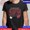 Wisconsin Badgers 2023 NCAA Womens Ice Hockey National Champions Vintage T-Shirt