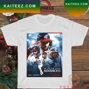 World Baseball Classic Team USA Advances semifinal sound T-shirt