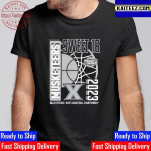 Xavier Musketeers Sweet 16 NCAA Division I Mens Basketball Championship March Madness 2023 Vintage T-Shirt