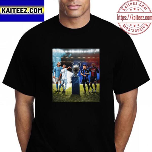 2023 Champions League Semifinals Are Set Vintage T-Shirt