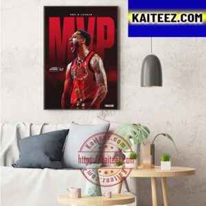 2023 KIA NBA G League MVP Is Carlik Jones Windy City Bulls Art Decor Poster Canvas