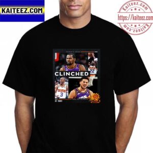 2023 NBA Playoffs Clinched Phoenix Suns Vintage T-Shirt
